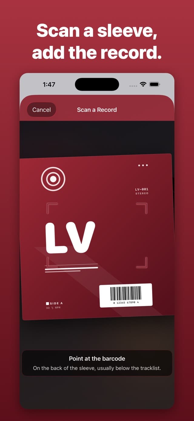 LuckyVinyl app screenshot 4