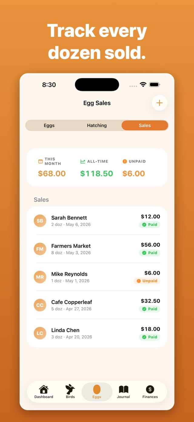 PoultryPal app screenshot 3